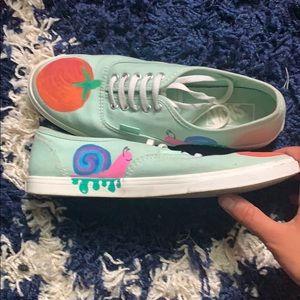 Hand painted shoes